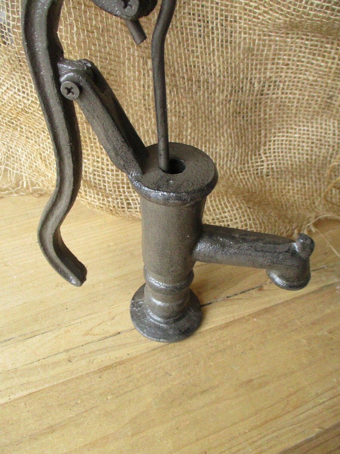 DECORATIVE WATER PUMP Cistern 8.5 Tall Garden Etsy