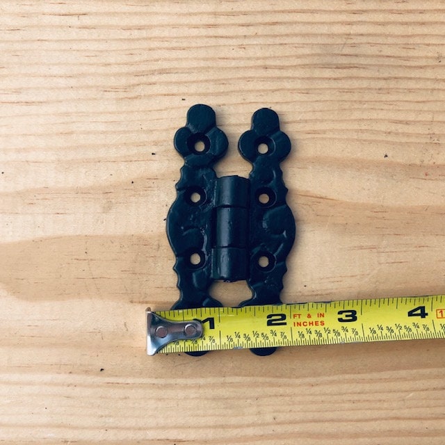 2 Butterfly Hinges Small Hinge Chest Gate 3 Etsy