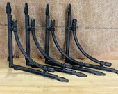 4 LARGE SHELF BRACKETS, Corbel, Braces, 9 1 2 quot X 9 1 2 quot , Bookshelf Brackets