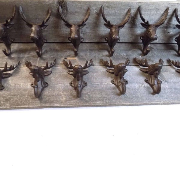 Deer Head Rack Etsy