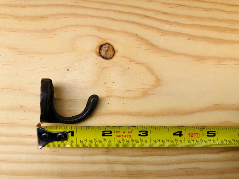 25 Cast Iron Small Key Hooks, Dog Leash Hooks, Craft Hook, Peg Hooks image 8