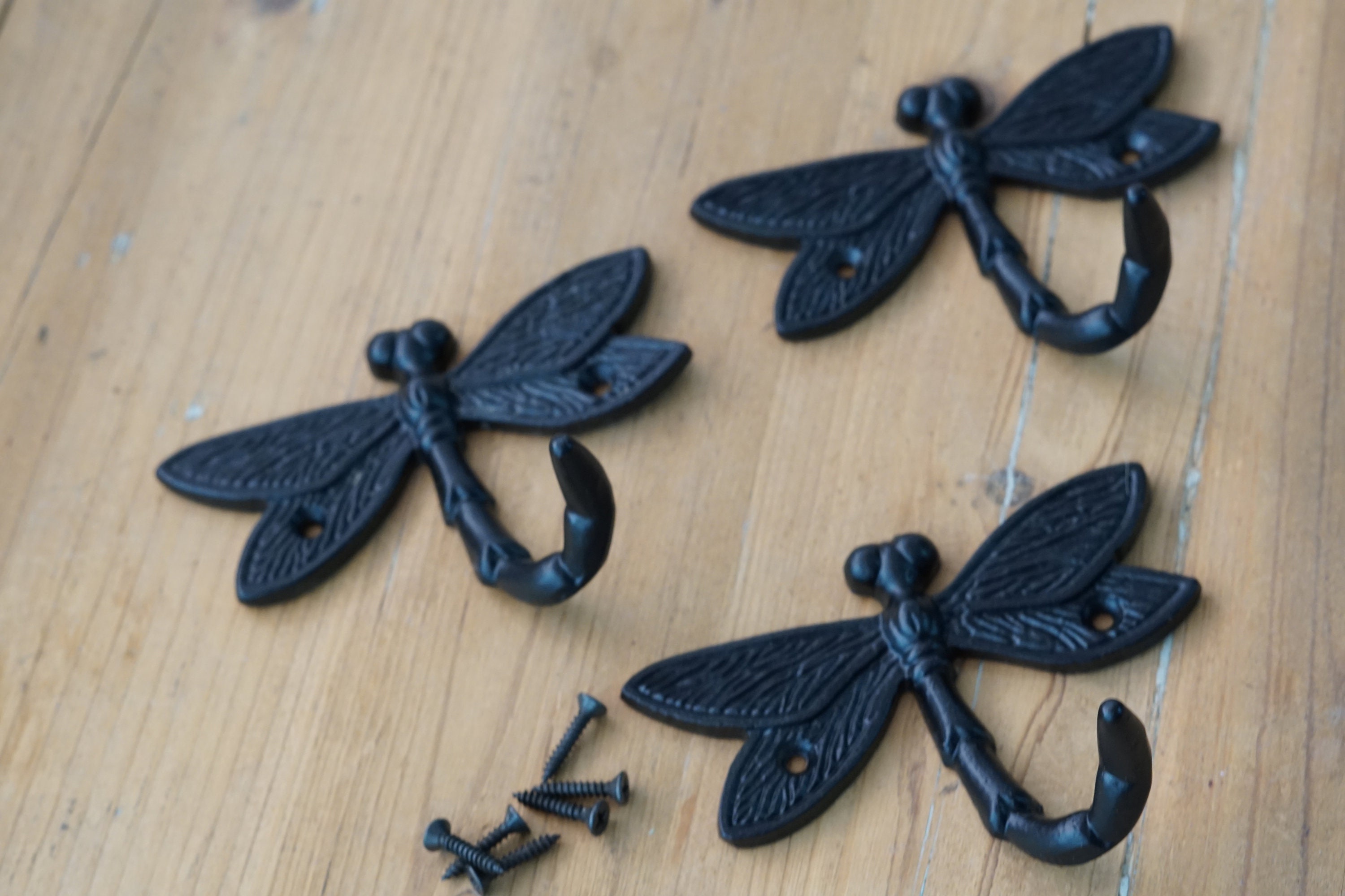 Dragonfly towel hooks hotsell