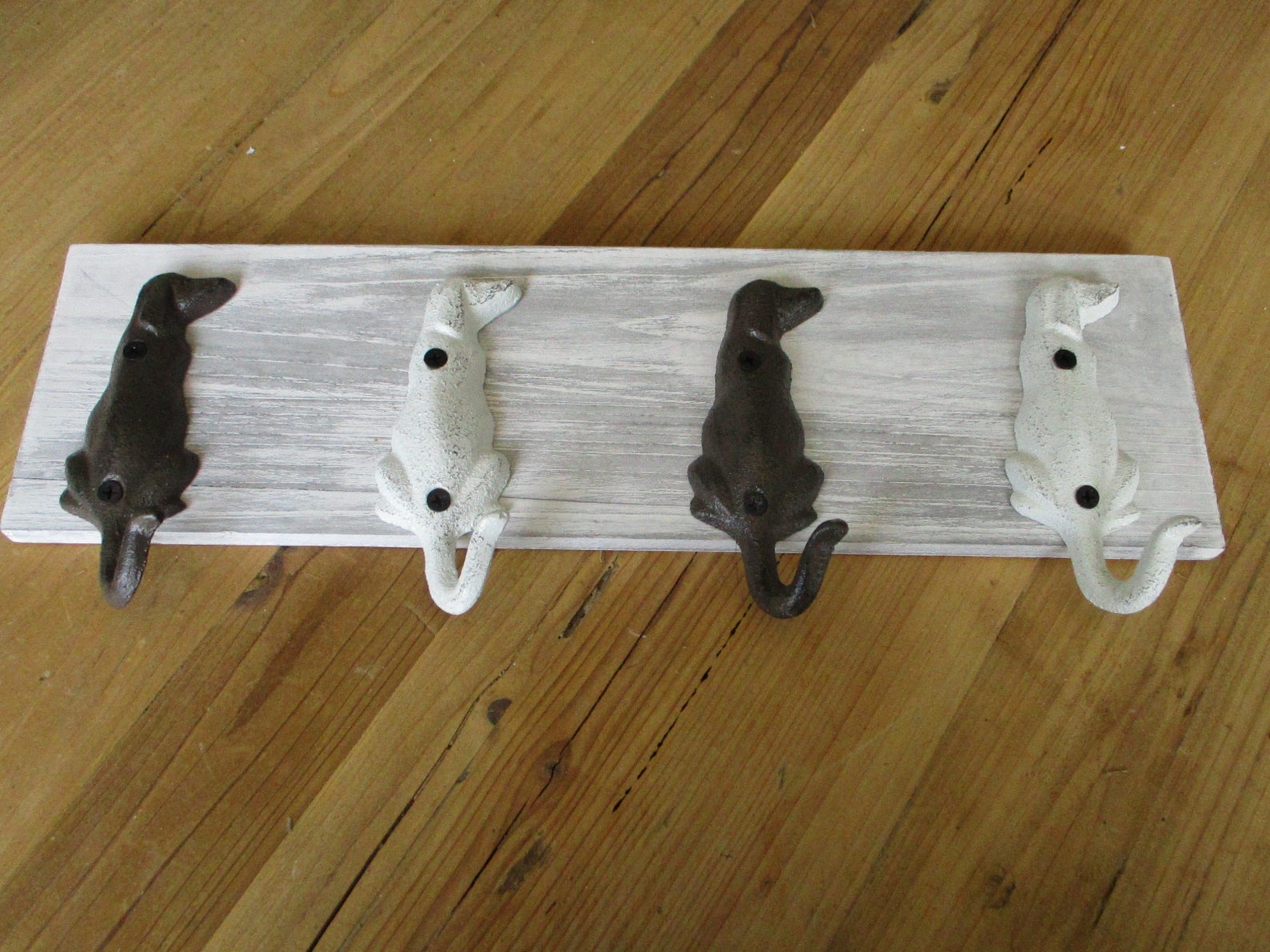 Wall Mounted Dog Tail Coat Hook Hat Rack Leash Holder Etsy