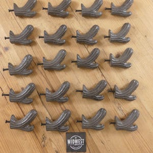 20 Cabinet Knobs, Cactus, Tree Branch, Drawer Pulls, Hardware, Southwestern, Desert, Kitchen, Bathroom, Rustic - By Midwest Craft House