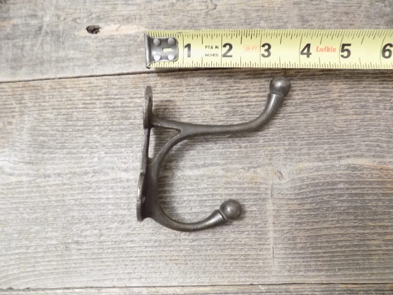 15 Iron Coat Hat Hooks Antique Style New Made to Look Vintage Etsy