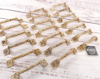 20 DISTRESSED HANDLES, Pulls, Hardware, Door Pull, Door Handle, Country Decor - By Midwest Craft House
