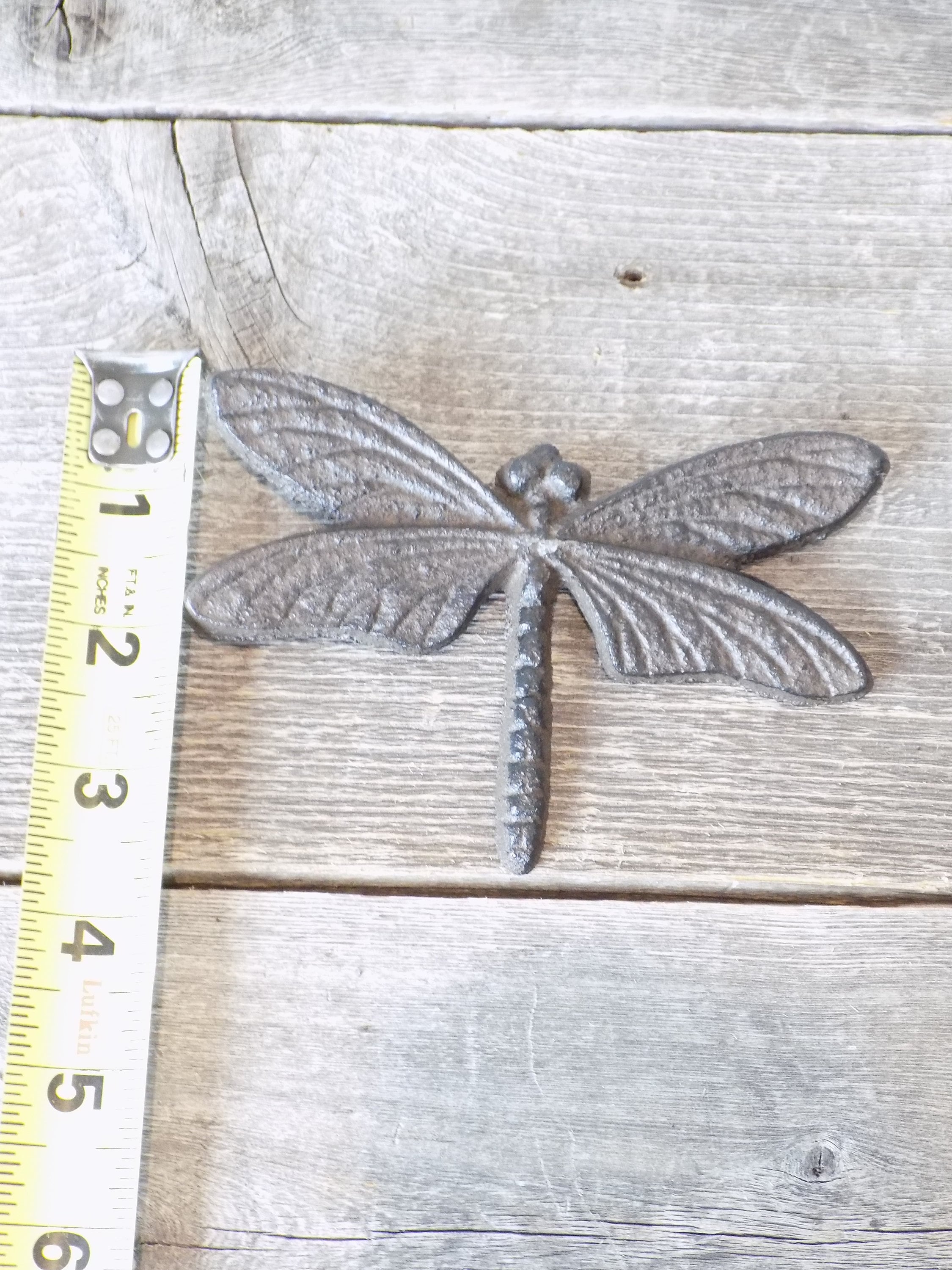 8 Cast Iron DRAGONFLIES DRAGONFLY Decor Kitchen Bathroom Etsy