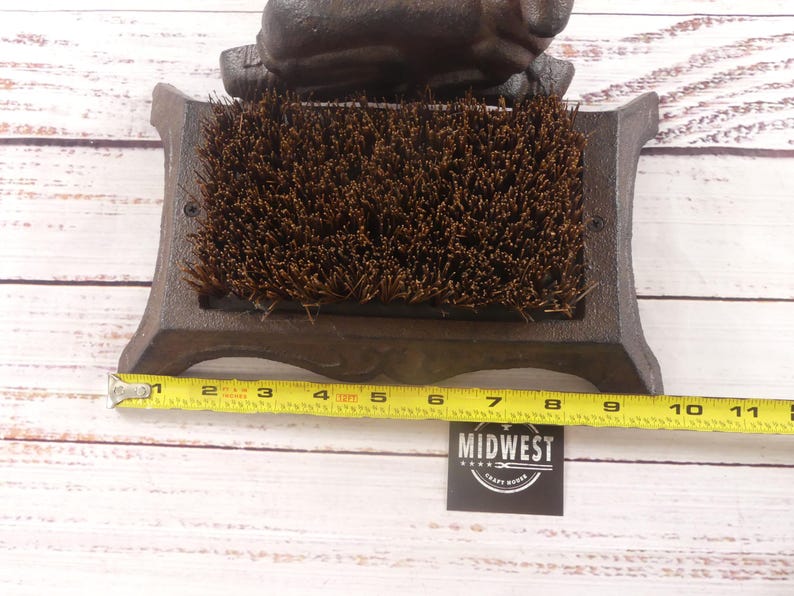 Midwest Craft House Cast Iron Deer Boot Scraper