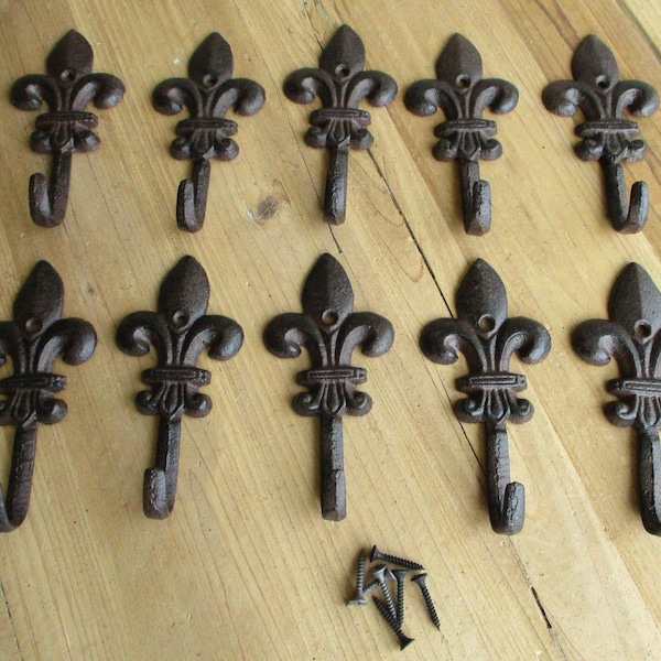 Wrought Iron Hooks - Etsy