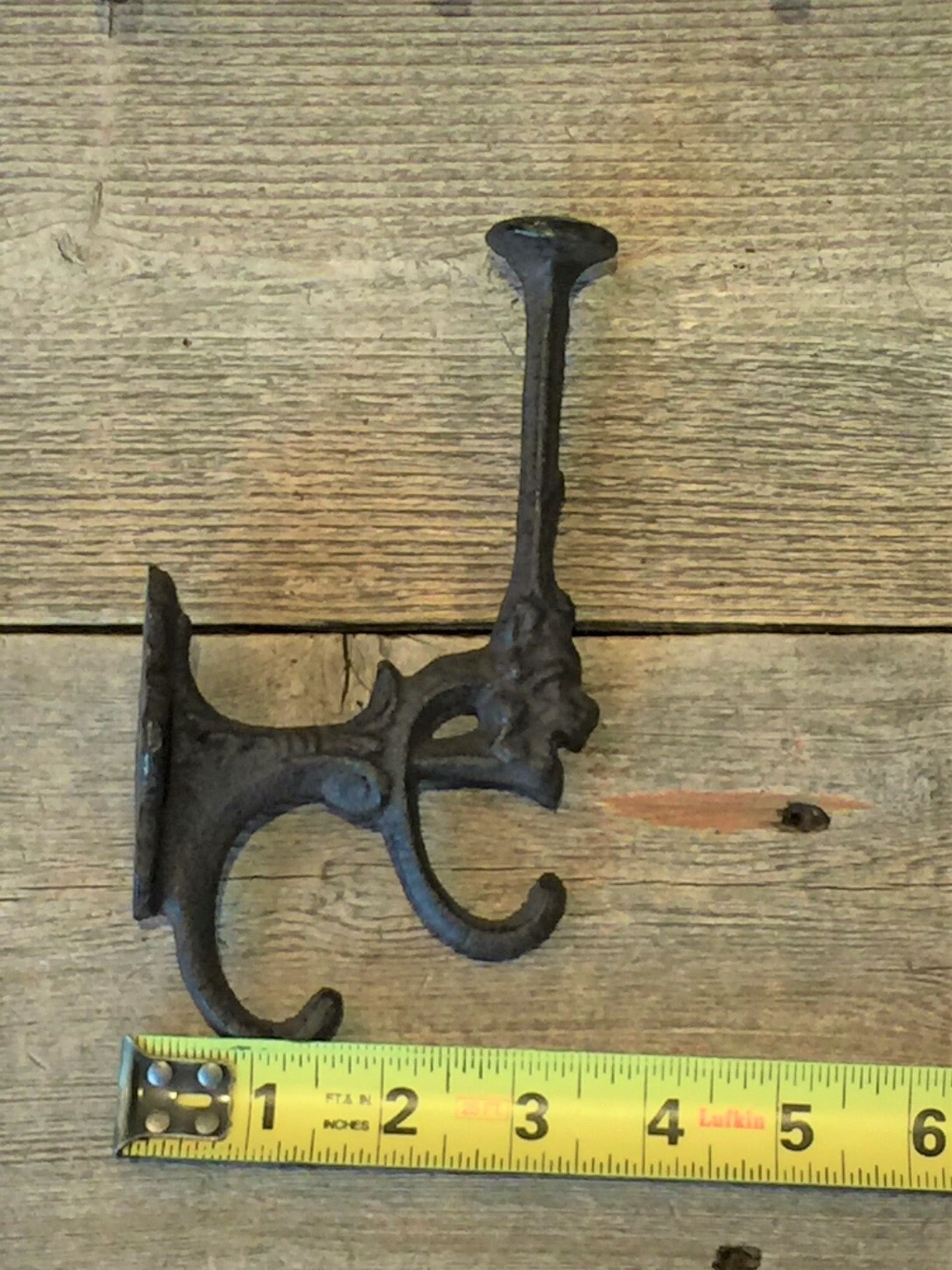 10 Rustic Wall Mounted Hooks Victorian Hall Tree Hooks Etsy