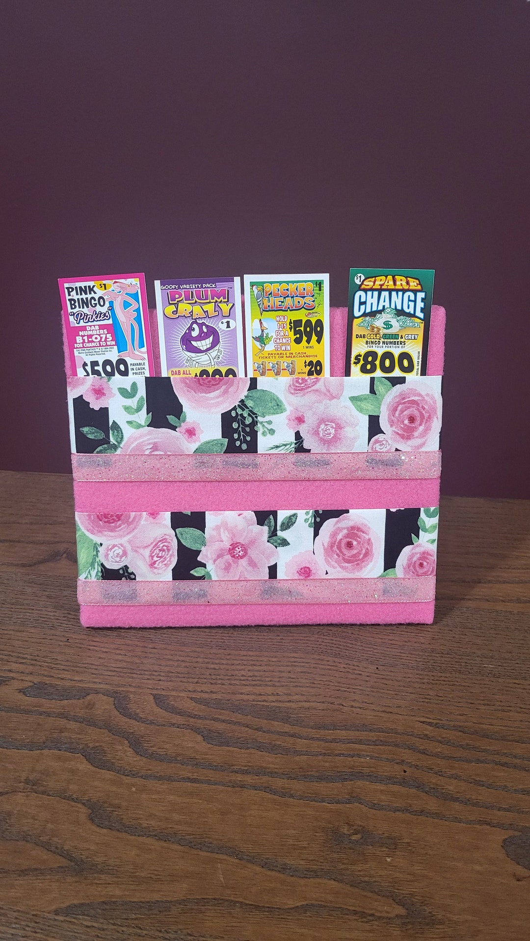 Bingo Pull Tab Holder Etsy