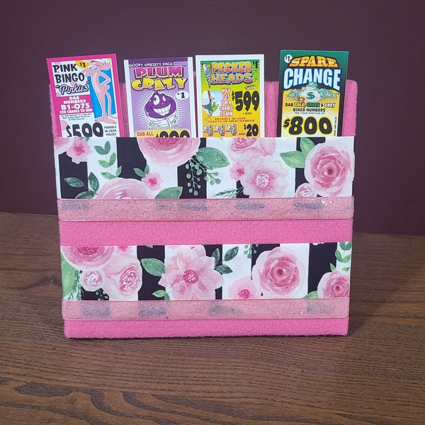 Bingo Pull Tab Holder Etsy