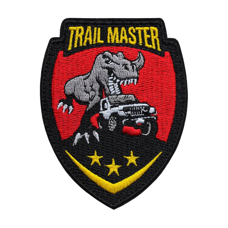 Jurassic Trail Master Patch image 1