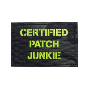 Certified Patch Junkie Reflective Patch