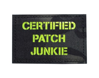 Certified Patch Junkie Reflective Patch