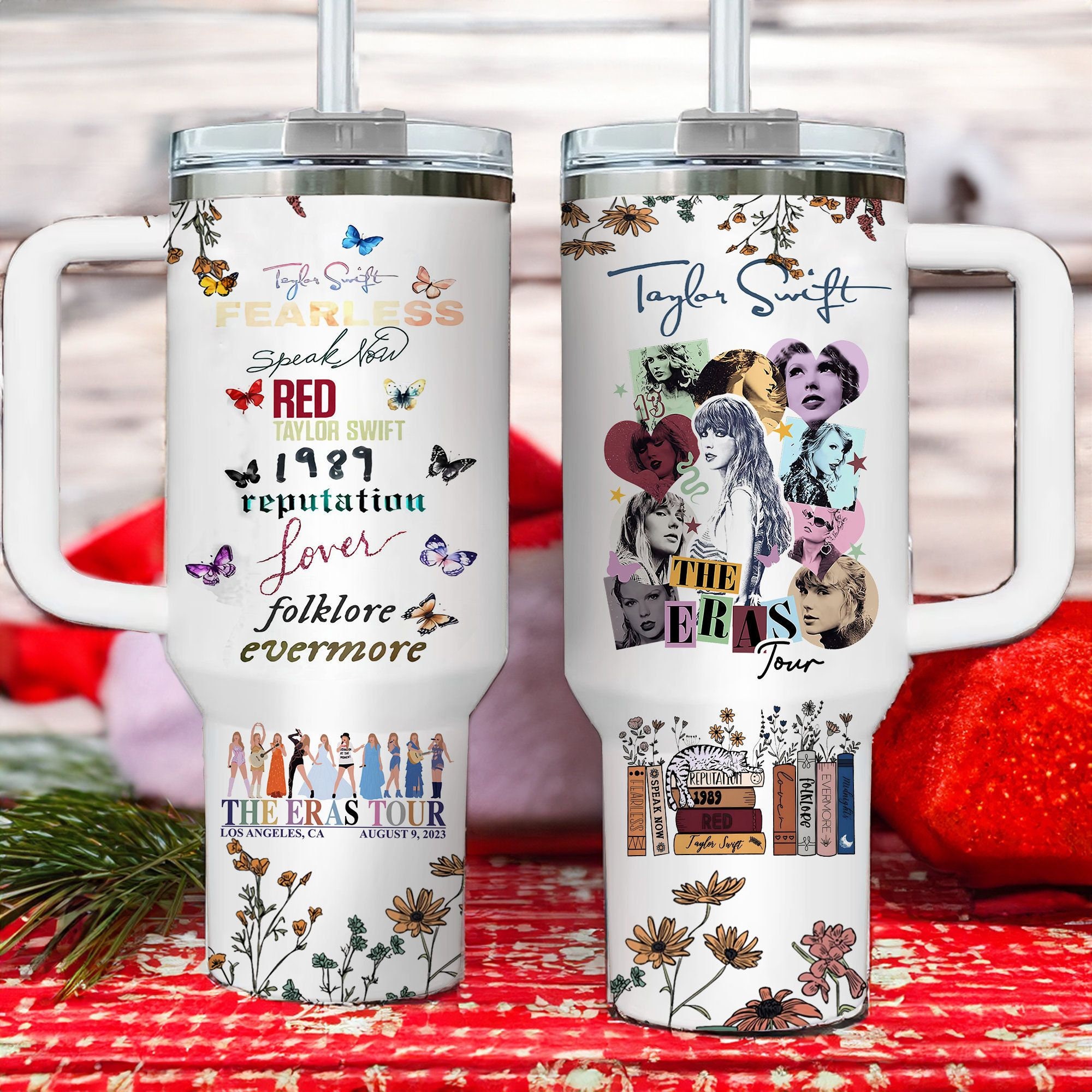 Taylor Swift 4,Personalized Tumbler With Lid and Straw, Stainless Stee – A  Grandmother's Love