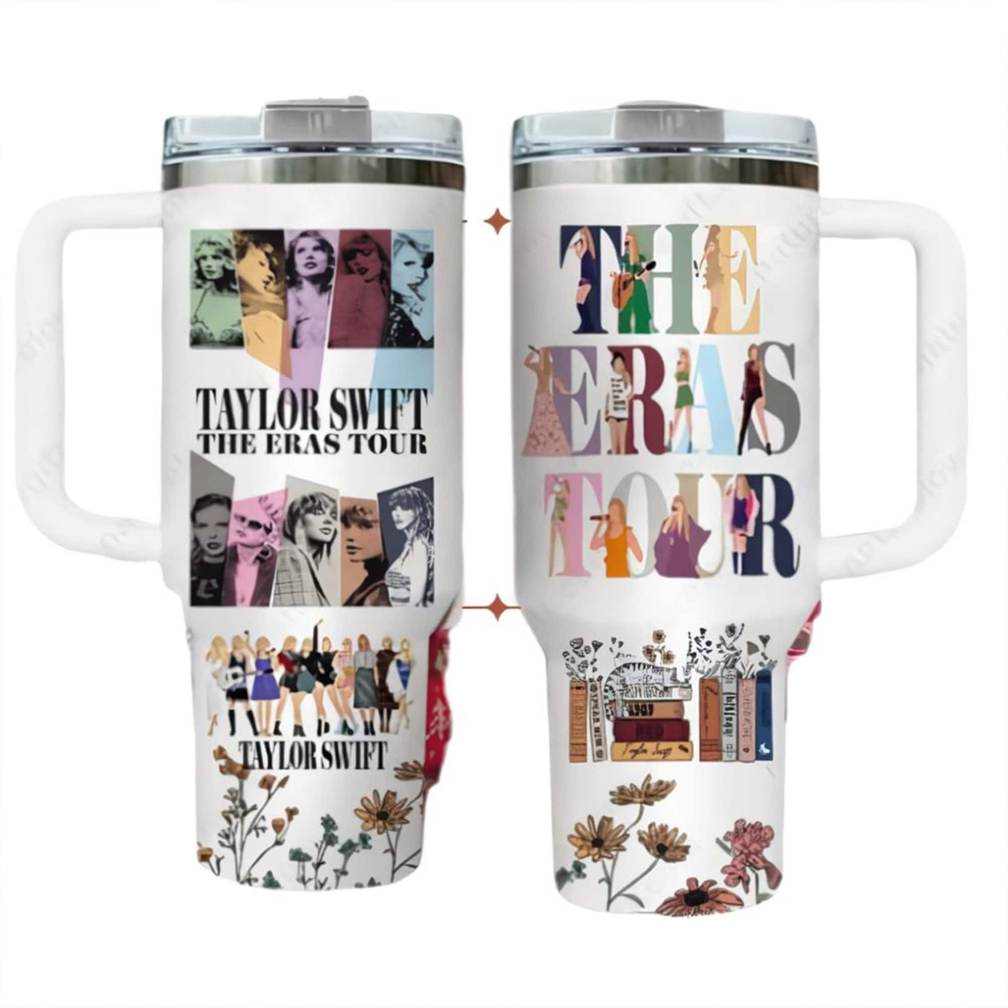 Taylor Swift Full Wrap 40oz Tumbler – SW Design Concepts