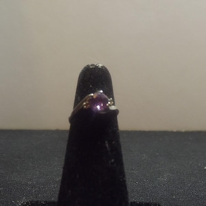 Purple Sapphire Ring