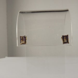 Ametrine Studs