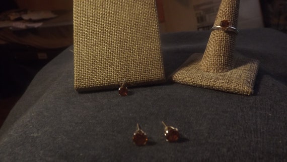 Anastasia Topaz 5 Piece Magnetic Clasp Jewelry Set