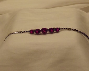 Bracelet en pierre Ruby 5