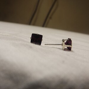 Syriam Garnet Studs
