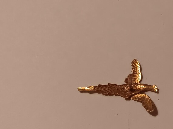 black hills gold pheasant tie tack