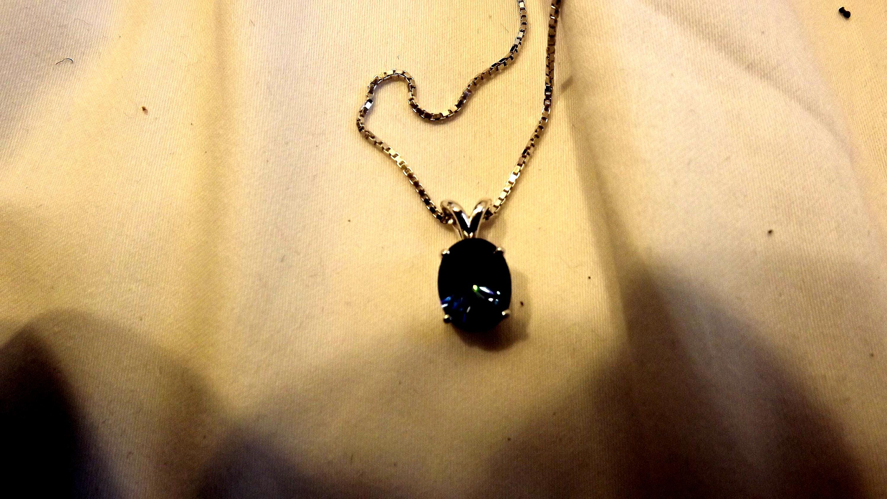 Magic Blue Quartz Necklace - Etsy