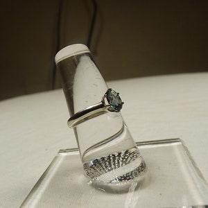 Mystic Topaz Solitaire Ring