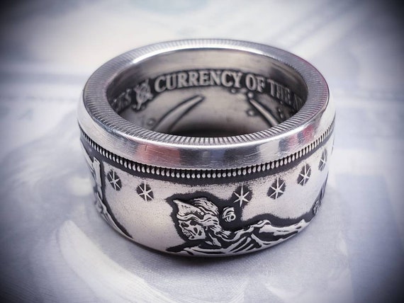 Slayed Dollar 999 Fine Silver Zombucks Coin Ring - Etsy