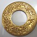 Raw Brass Stamped Washer Ring Brass Jewelry Making Ring Brass Vintage Look Stamped Findings Brass Ring Stamped 28mm (1 pc) 24V7
