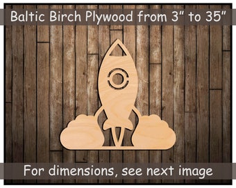 NASA Launching Rocket Ship Outer Space Solar System Cut Out, Nursery Planets Wall Art and Décor, Blast Off Rocket ship Party Theme ideas