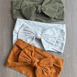 Nylon Headbands, Baby Headbands, Baby Bow Headband, Girls Newborn Headband, Elastic Baby Hair Bow, Infants Toddler Nylon Headband.