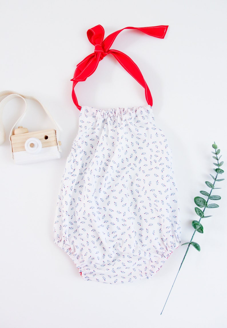 Handmade in USA The Rissa Romper Serenity Size 18|24M Ashley Jade Creations Toddler /& Girls Outfit