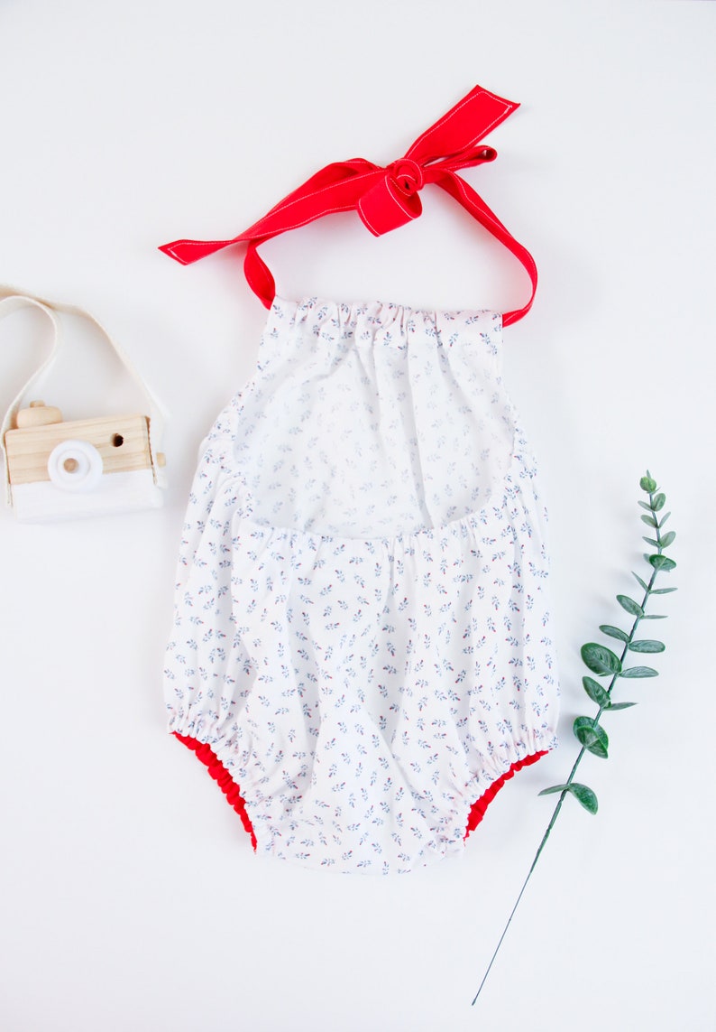 Handmade in USA The Rissa Romper Serenity Size 18|24M Ashley Jade Creations Toddler /& Girls Outfit