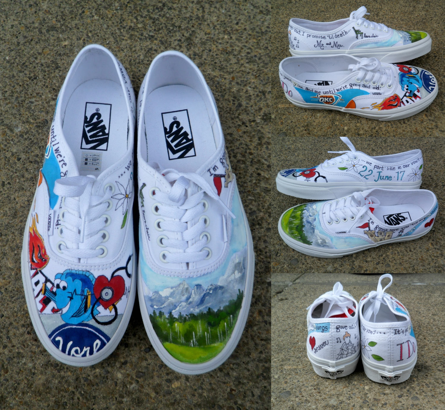 unique vans shoes