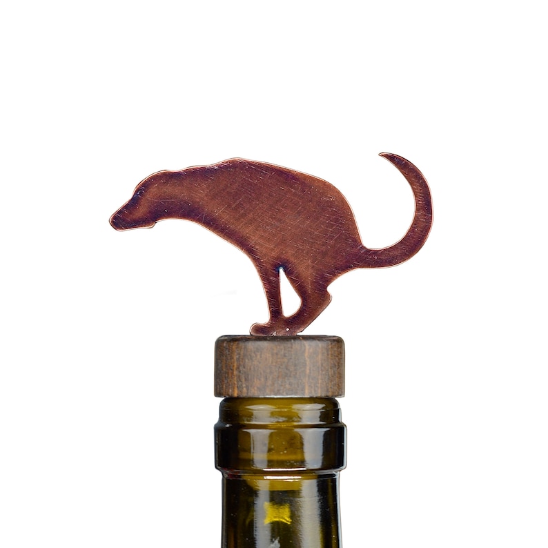 Blue Moose Metals Pooping Dog Bottle Stopper - Thumbnail 3