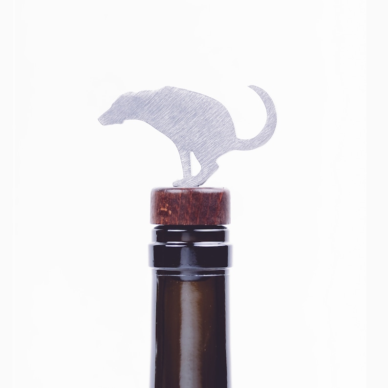 Blue Moose Metals Pooping Dog Bottle Stopper - Thumbnail 4