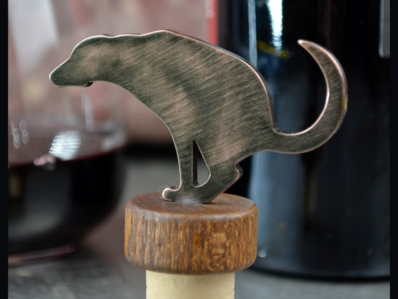 Blue Moose Metals Pooping Dog Bottle Stopper