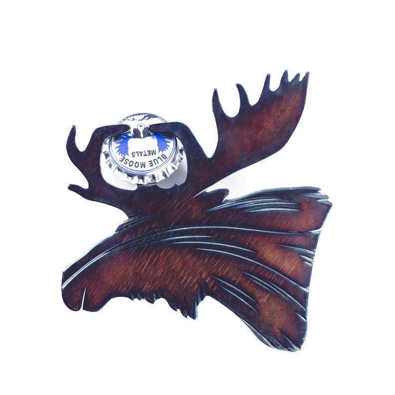 BlueMooseMetals Moose Bottle Opener - Thumbnail 3