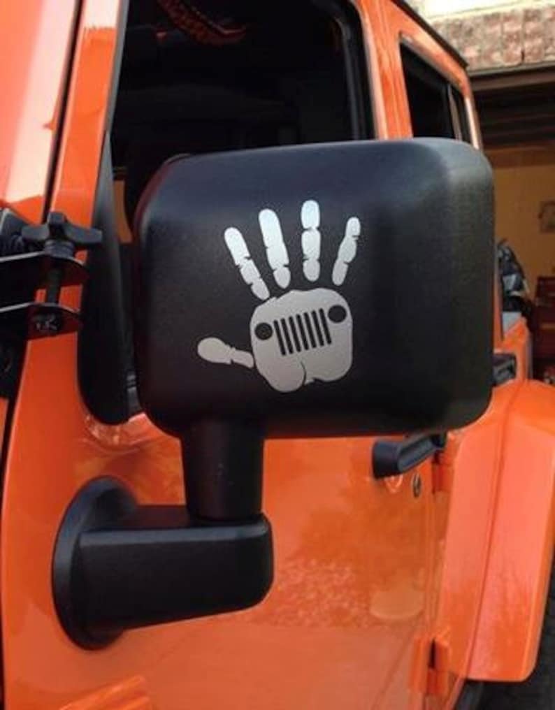 Jeep Wave Decal High Quality Vinyl Approximately Etsy