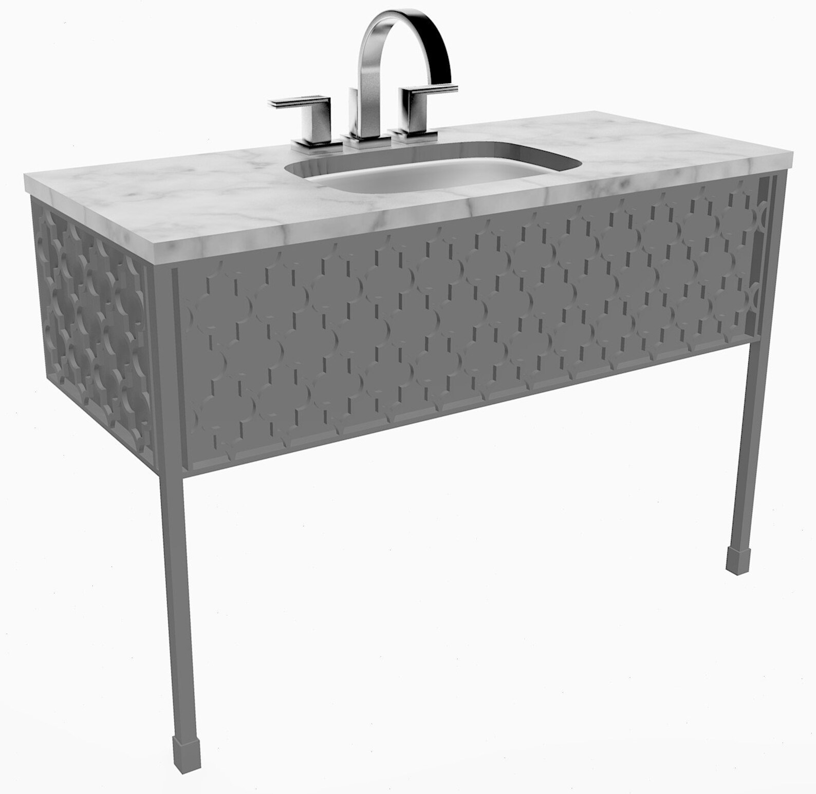 Metal Bathroom Vanity victoria Etsy