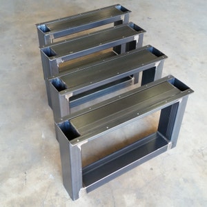 Set of Metal Table Legs Burton image 3