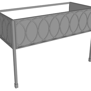 Metal Bathroom Vanity (Mason)