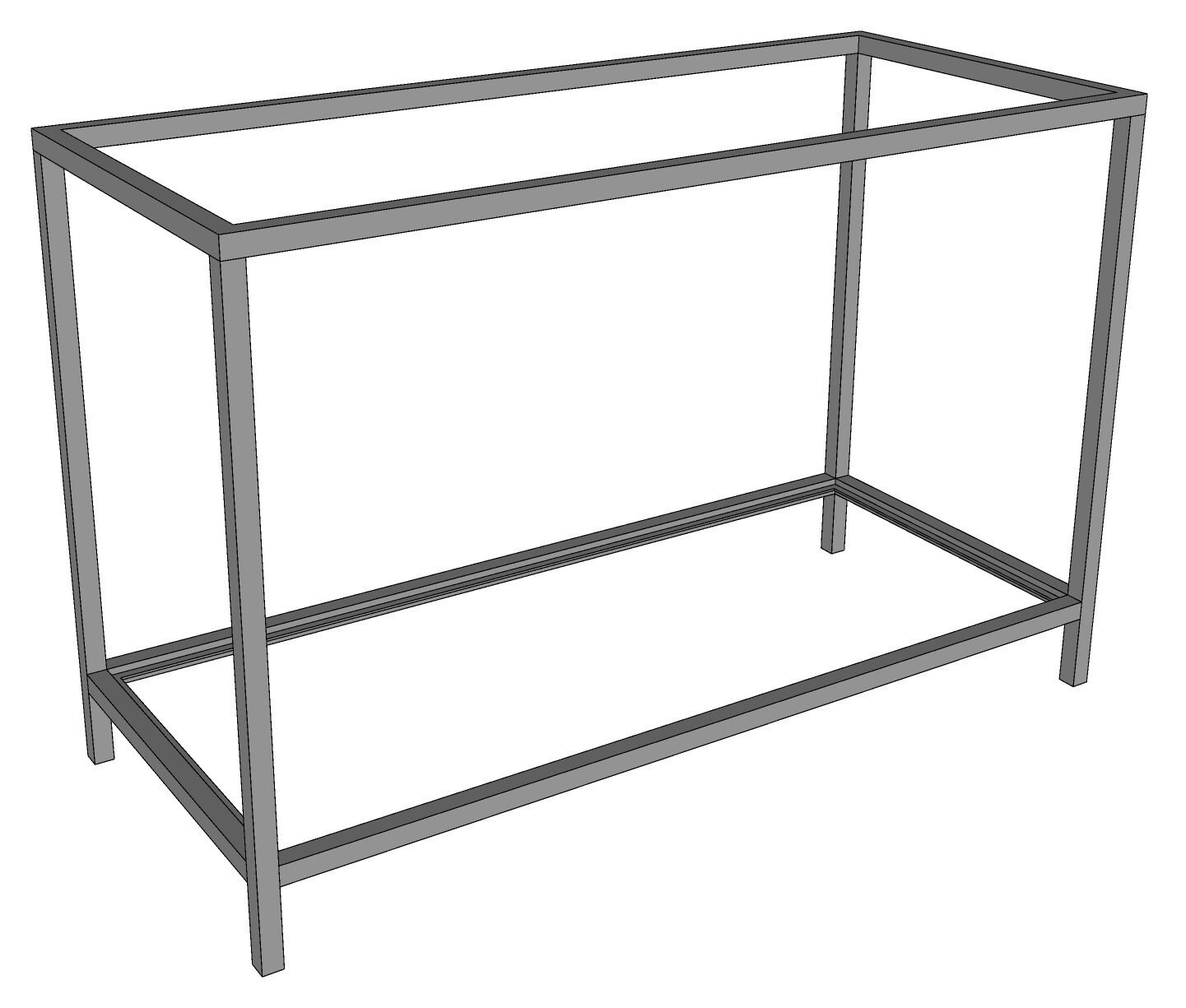 Metal vanity base deals