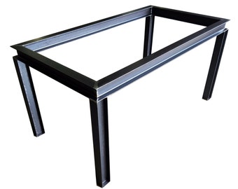 Metal I-Beam Table Base