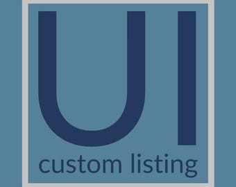 Custom vanity - Cindy