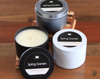 Spring Garden Soy Candle