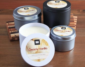 Creamy Vanilla Soy Candle