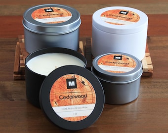 Cedarwood Soy Candle